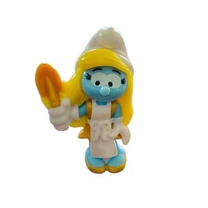 Smurfette Gardening in Apron Figurine Collectible Toy